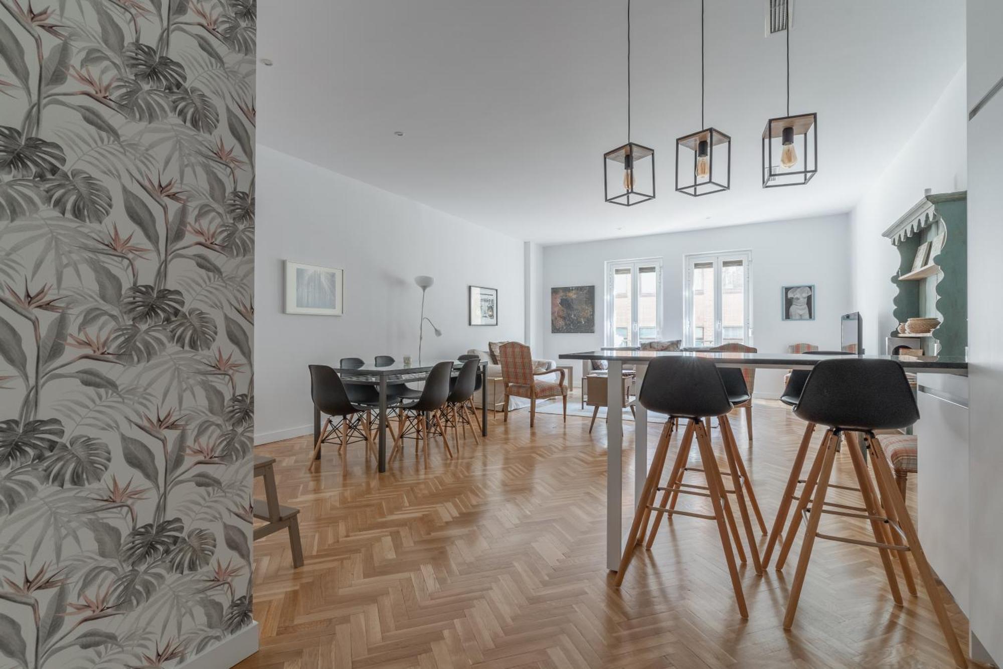 Spacious Central-3Bedrooms 3Bathrooms-Sol Madrid Eksteriør bilde