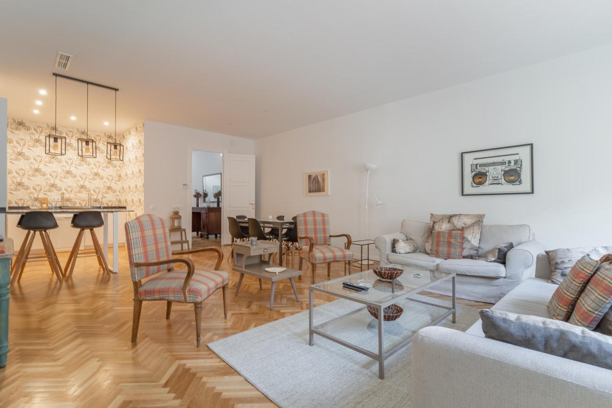 Spacious Central-3Bedrooms 3Bathrooms-Sol Madrid Eksteriør bilde