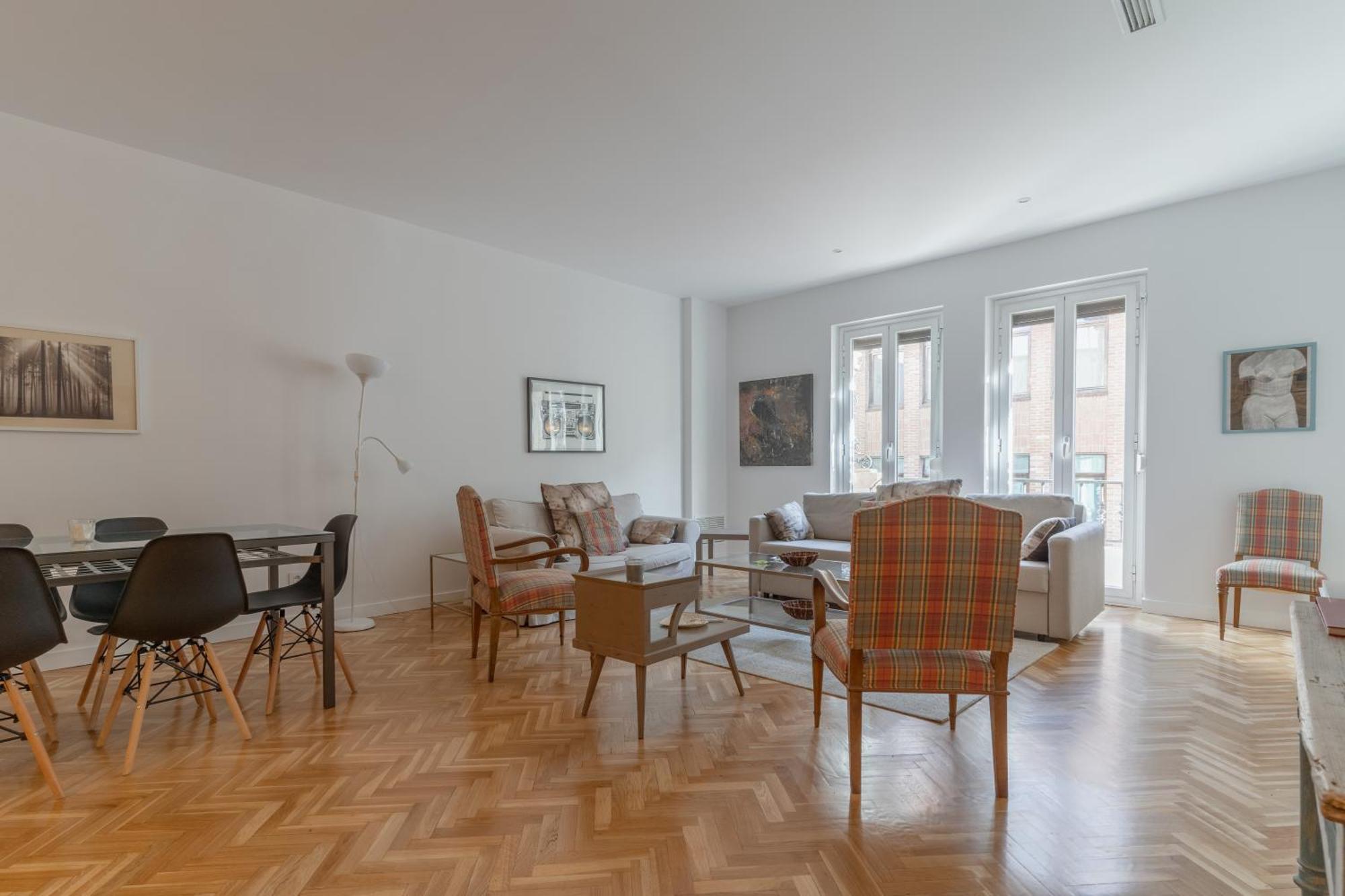 Spacious Central-3Bedrooms 3Bathrooms-Sol Madrid Eksteriør bilde